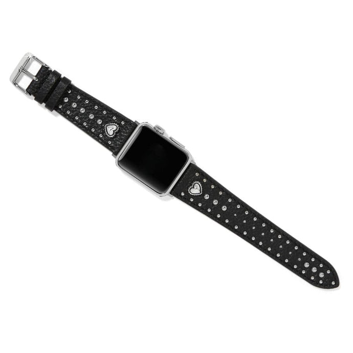 Pretty Tough Heart Watch Band (Black)